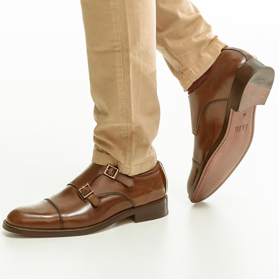 sapato masculino monk