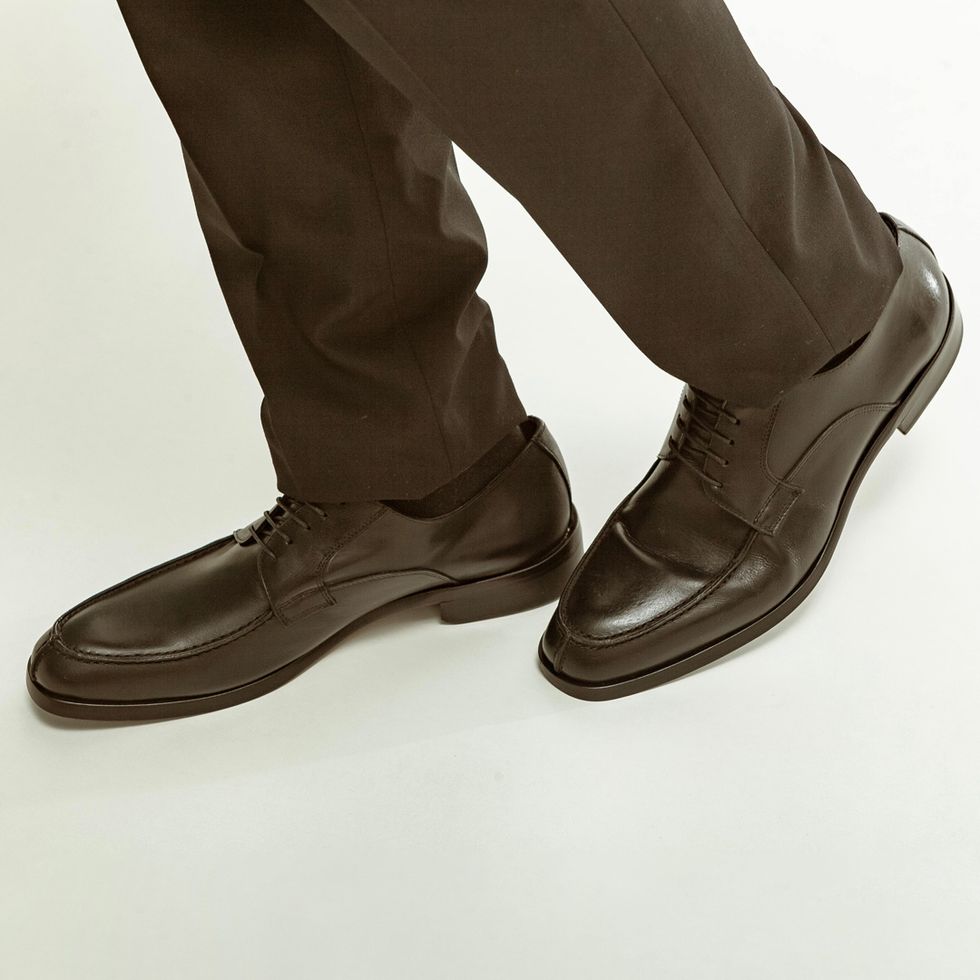 sapato derby masculino preto